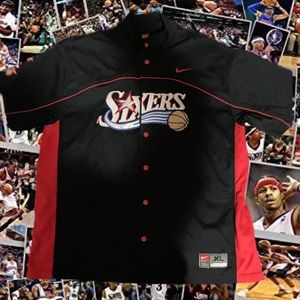2002 SIXERS NIKE WARM-UP